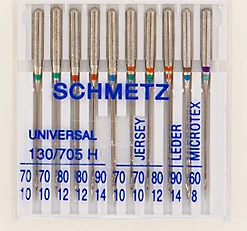 Sewing machine needels 10 set (mixed pack)