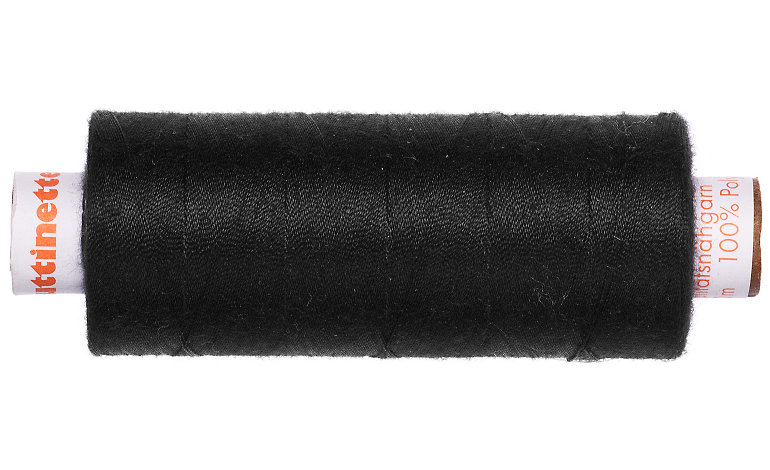 BUT Sewing Yarn, black - 500m