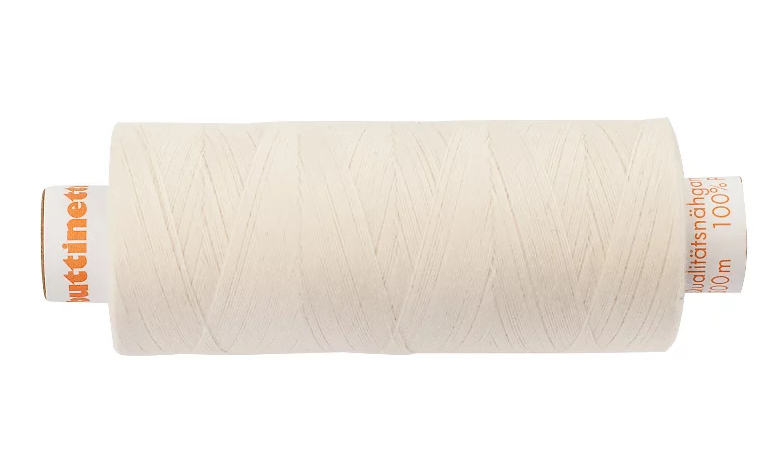 BUT Sewing Yarn, white (nature) - 500m