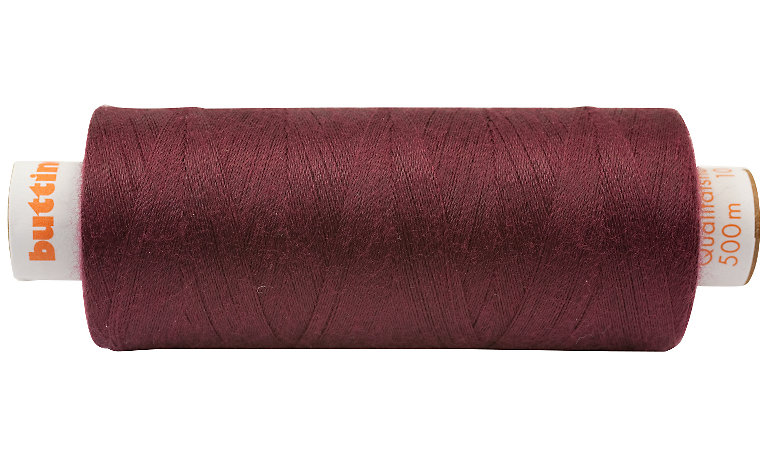 BUT Sewing Yarn, red (black berry) - 500m