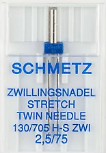 Sewing machine needels stretch (twin)