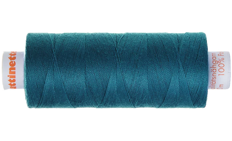BUT Sewing Yarn, blue (petrol) - 500m