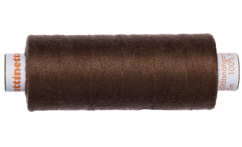 BUT Sewing Yarn, brown - 500m
