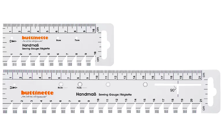 Hand ruler (21 cm + 10 cm)