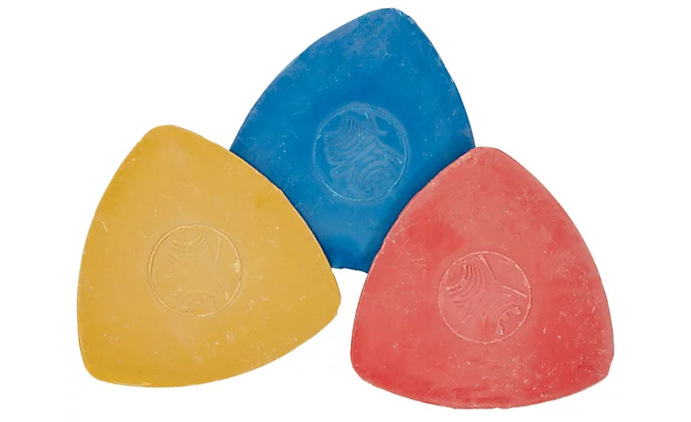 Tailor's chalk - red, yellow, blue