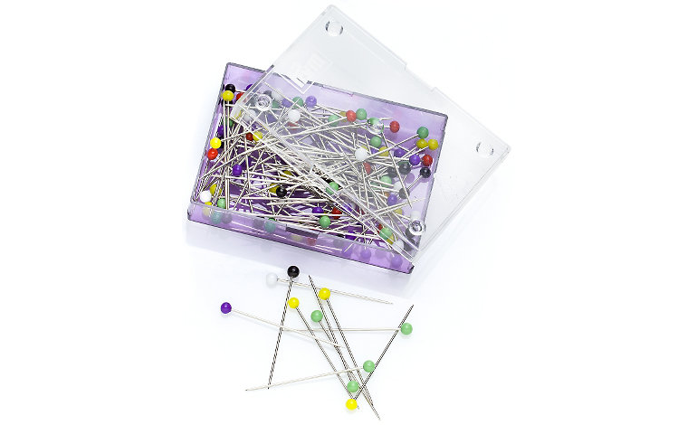 Glass head Pins 100 pc